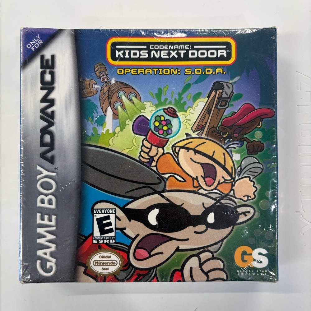 NEW SEALED Kids Next Door Operation S.O.D.A. Game Boy Advance GBA Cartoon Net